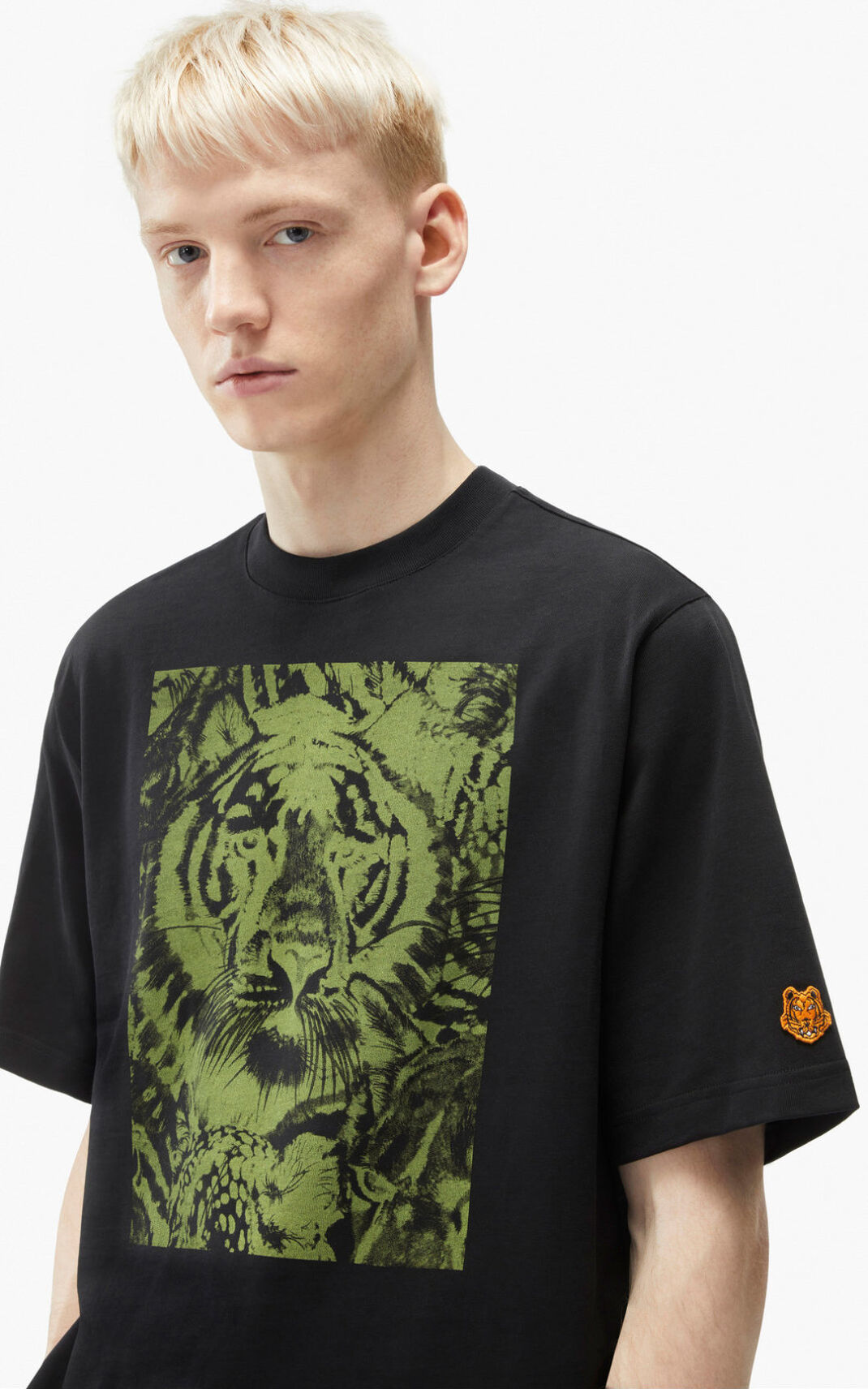 Camiseta Kenzo Wildtigers Masculino - Pretas | 825AUCRQI